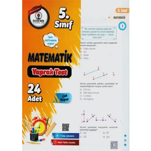 5.sınıf Matematik Yaprak Test Yeni Müfredat