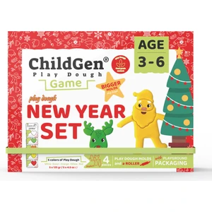 Sahneli New Year Oyun Hamuru Seti