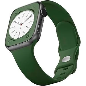 Apple Watch Kordon Kayış 38-40-41 mm Uyumlu Silikon