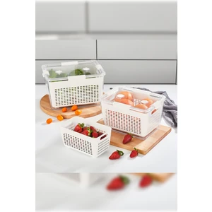 Selka Home Selka Lavin 3'lü Saklama Kabı ( 2-4-7 Lt. )