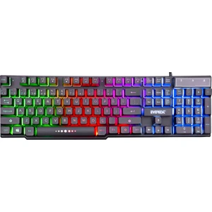 KB-X88 Siyah USB Mekanik Hisli Gökkuşağı Aydın. Q Oyuncu Klavyesi