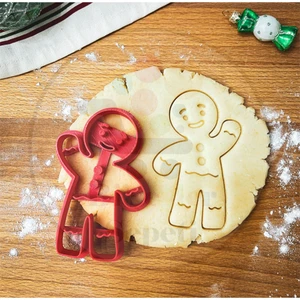 Bi'şeyler Sepeti Gingerbread Man Zencefilli Kurabiye Adam Kurabiye Kalıbı