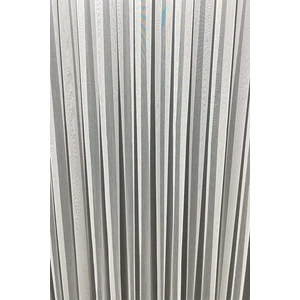 Dekoson Perde Keten Ekru Düz Tül Perde 1/3 kat Pileli