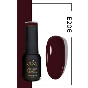 Kalıcı Oje E206 - Koyu Bordo (5 ML)