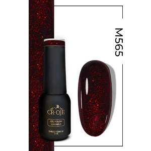 Kalıcı Oje M565 - Simli Bordo (5 ML)