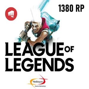 Riot Games League Of Legends 1380 Rp - Lol Tr