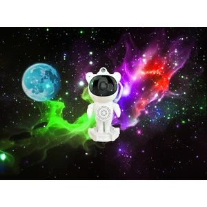 Petri x  1822 Uzaktan Kumandalı / Bluetooth Astronot Projektör Gece Lambası