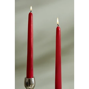 Andy 2li 24 cm Kırmızı Şamdan Mum
