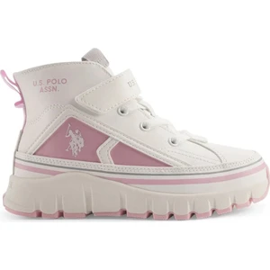 U.S. Polo Assn. Keltes 4pr Kız Çocuk Bilekli High Sneaker