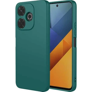Xiaomi Redmi 13 4g Kılıf Kadife Lansman Soft Yumuşak Liquid Silikon Kamera Korumalı Kapak