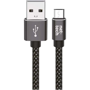 NT-DC02 İp Örgü Micro USB Şarj Data Kablosu 300 Cm