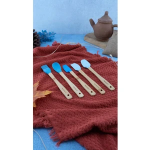 Zolly - 5’li Spatula Seti Mavi