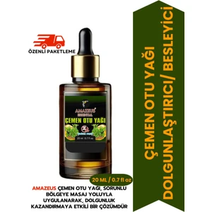 Çemen Otu Yağı (%100 Saf ve Doğal) Besleyici Etki 20 ml / 0.7 Fl Oz