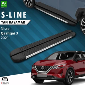 Nissan Qashqai 3 S-Line Krom Yan Basamak 173 Cm 2021 Üzeri A+ Kalite