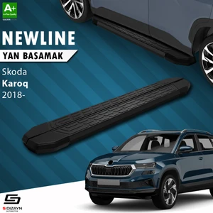 Skoda Karoq NewLine Siyah Yan Basamak 179 Cm 2018 Üzeri A+ Kalite