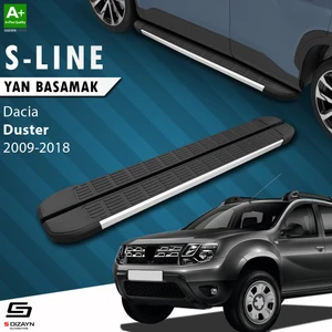 Dacia Duster S-Line Aluminyum Yan Basamak 173 Cm 2009-2018 A+ Kalite
