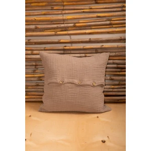 Mylasa Home Mylasahome 4 Katlı Müslin Definite Desenli Kırlent Kılıfı 45 x 45
