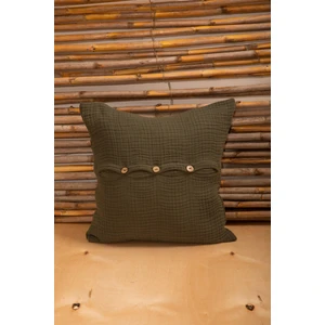 Mylasa Home Mylasahome 4 Katlı Müslin Definite Desenli Kırlent Kılıfı 45 x 45