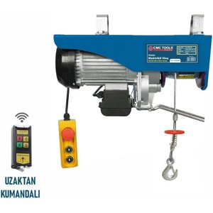 600-1200 kg Uzaktan Kumandalı Mini Elektrikli Vinç