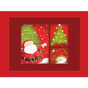 Funny Design Tepsili Diz Minderi - Noel Time