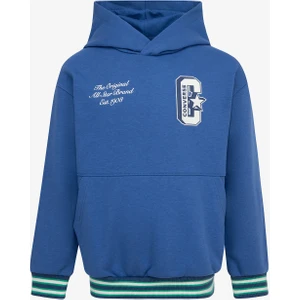 Retro Varsity Çocuk Lacivert Sweatshirt