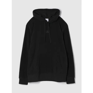 Erkek Siyah Gap Logo Fleece Sweatshirt