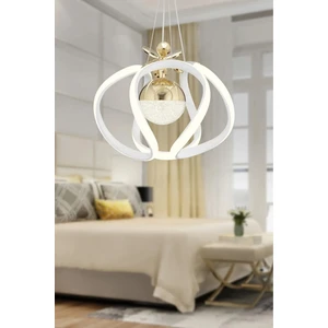 Trend Rose Ahtapot Sarkıt Gold Beyaz Toplu LED Avize