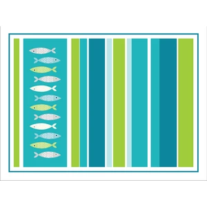 Funny Design Tepsili Diz Minderi - Fish