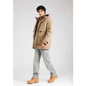Jack & Jones Erkek Jjstar Rüzgar Geçirmez Kapüşonu Kürklü Parka 12256892 Vizon