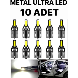 T10 LED Yeni Nesil Suya Dayanıklı Metal Kasa Beyaz Ultraled