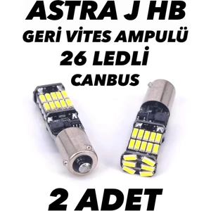 Astra J Hb Geri Vites Ampulü H21W Canbus LED Ampul BAY9S 2 Adet