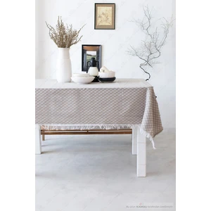 Embays Collection Leke Tutmaz 130 x 170 cm  Damalı Masa Örtüsü, Ekose Desen Masa Örtüsü, Sofra Bezi