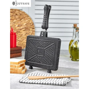 Ocak Üstü Iç - Dış Granit Lüx Tost Makinesi