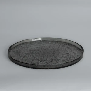 Gleam Cam 28 cm Servis Tabak Füme
