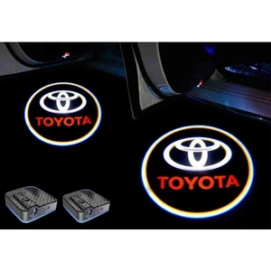 Toyota Kapı Altı Logo Kapı Altı LED Mesafe Sensörlü Pilli Yapıştırmalı Yeni Nesil