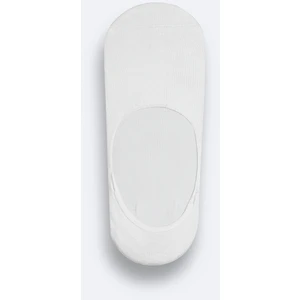 Erkek Beyaz Bambu Babet Çorap B008503