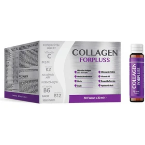 COLLAGEN FORPLUSS–10.000 mg Tip 1-2-3 Sıvı Kolajen+MSM+Hyaluronik Asit (30 Flakon)