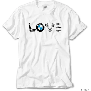 Z zepplin Bmw Love Beyaz Tişört
