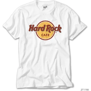 Z zepplin Hard Rock Cafe Beyaz Tişört