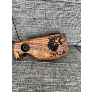 Dağdan Store Kişiye Özel Kök Ceviz Kuksa Bardak
