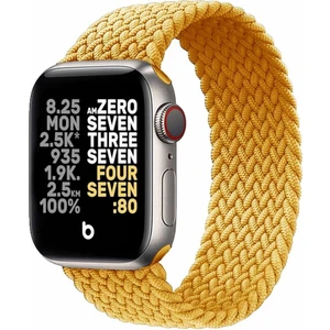 Eyka Apple Watch Örgü Hasır Kordon 42-44-45 mm Uygun Elastik Spor Kordon Kayış