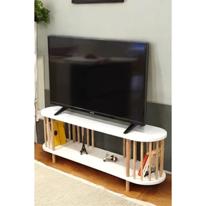 Tv Sehpası Raflı Tv Ünitesi Televizyon Sehpası Ahşap Ayaklı
