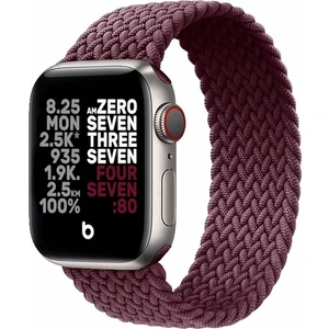 Eyka Apple Watch Örgü Hasır Kordon 42-44-45 mm Uygun Elastik Spor Kordon Kayış