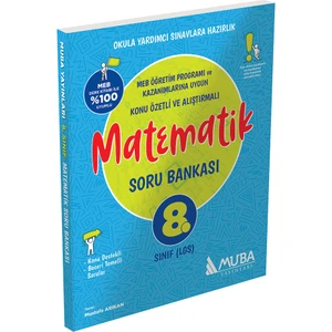Muba Yayınları 8. Sınıf Matematik Soru Bankası