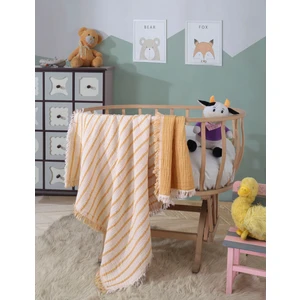 4 Katlı, Çift Taraf, 100 x 120 cm Pamuklu Bebek Müslin Örtü, Çok Amaçlı Bebek Battaniyesi