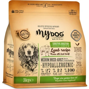 My Dog Original Kuzu Etli Orta Irklar Için Köpek Maması 3kg