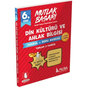 Muba Yayınları 6.Sınıf Din Kültürü Fasikül + Soru Bankası