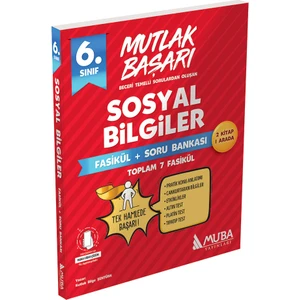 Muba Yayınları 6. Sınıf Sosyal Bilgiler Fasikül - Soru Bankası