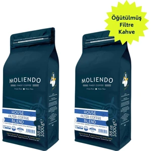 Moliendo House Blend Filtre Kahve Avantaj Paketi (Öğütülmüş Filtre Kahve) 2*1000 G