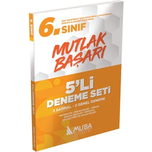 Muba Yayınları MB 6. Sınıf 5'li Deneme Seti